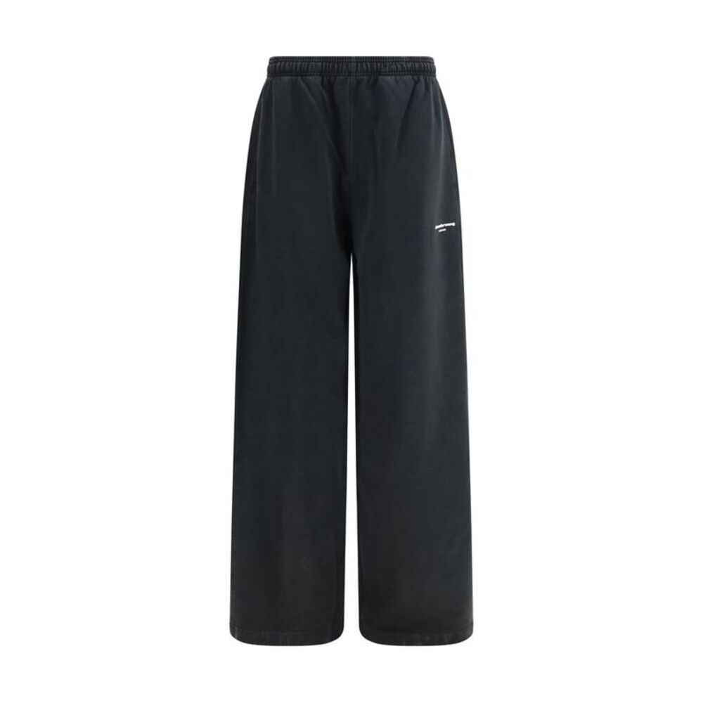 Alexander Wang Black Cotton Casual Women's Pants